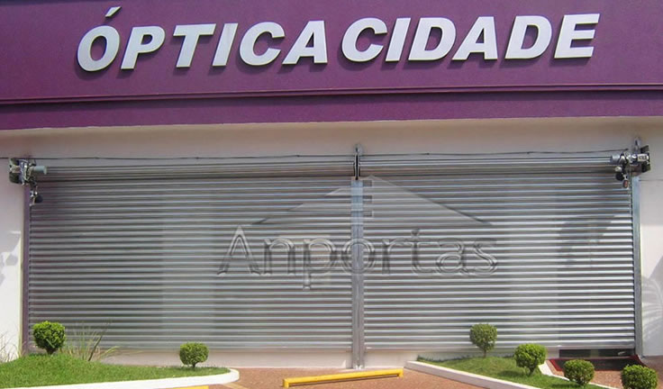 Portas automáticas de enrolar